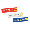 6" Plastic Ruler Stationery Kit with Pencil, Eraser, and Sharpener